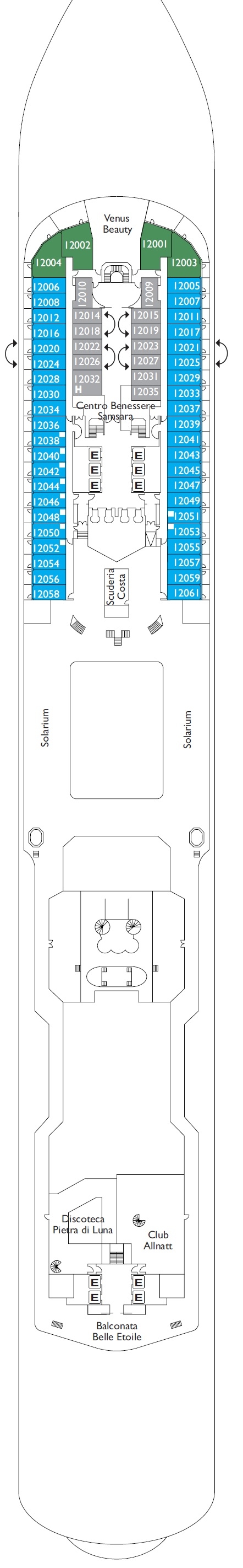 DECK 12 Stell D'Africa