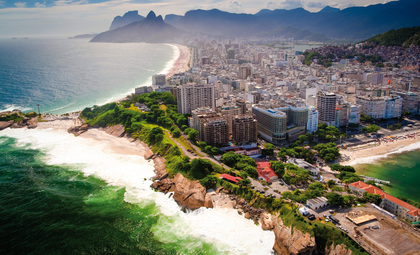 Uitzicht over Rio de Janeiro