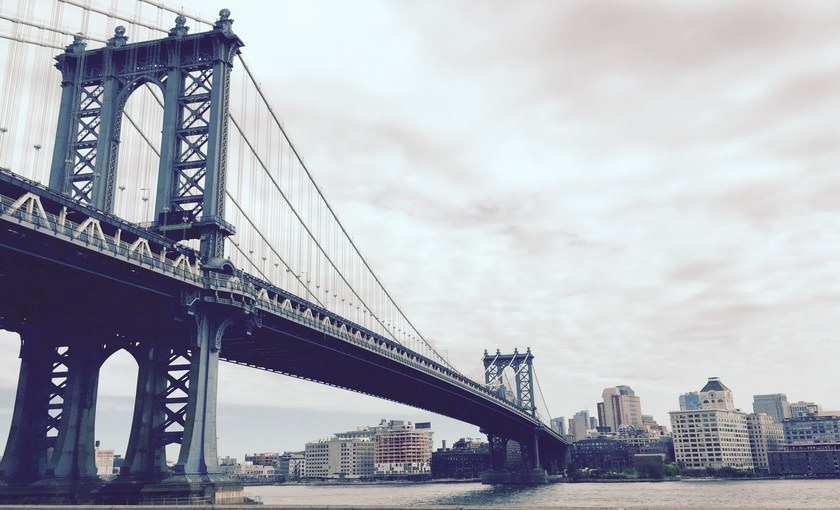 Williamsburg brug in New York City