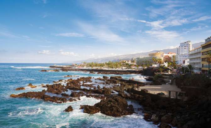 Canarische Eilanden Tenerife strand