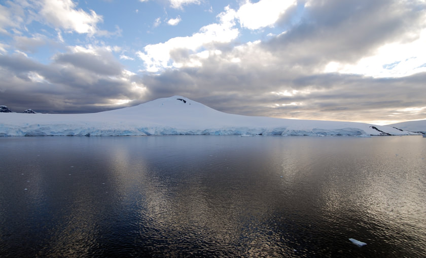 Ijsbergen bij Antarctica
