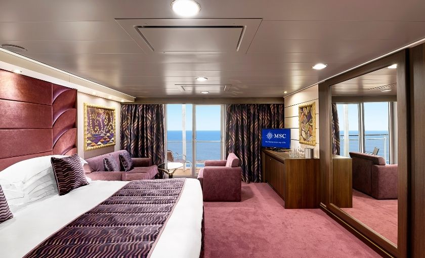 MSC deluxe suite