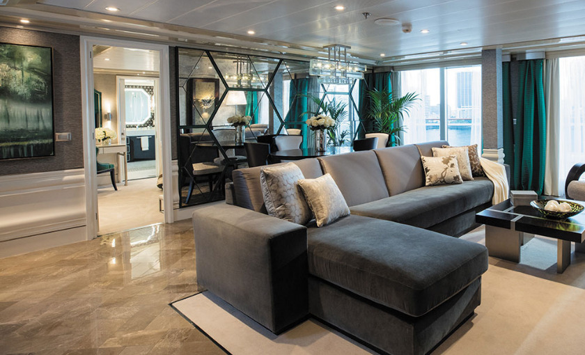 Grand Suite luxe ruime schip Splendor Regent Seven Seas