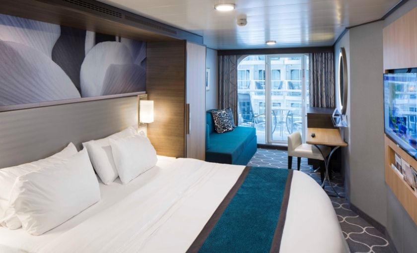 Harmony of the seas buitenhut met balkon B2