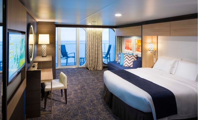 Ovation of the seas buitenhut met balkon BC