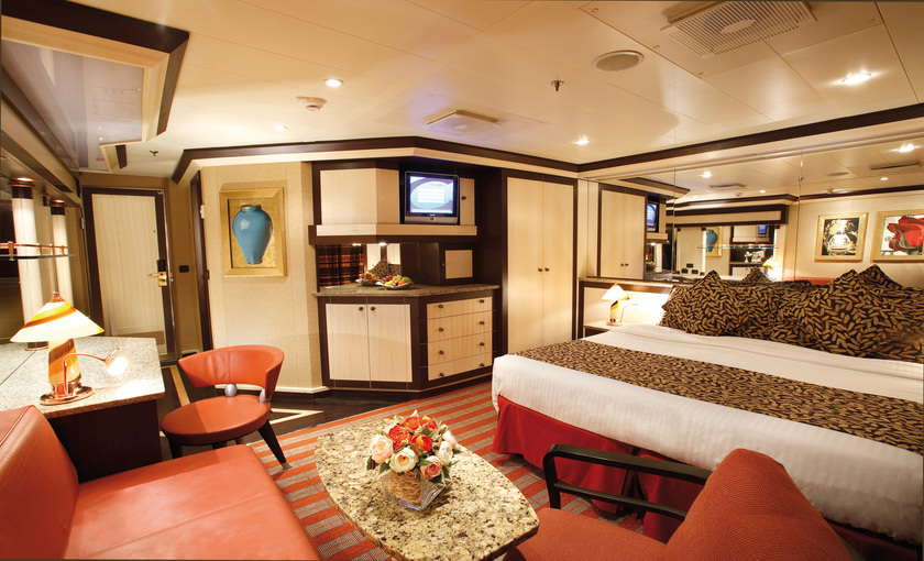 Luxe suite van de Costa Pacifica
