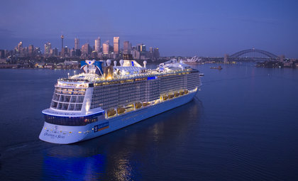 Cruiseschip Ovation of the Seas van rederij Royal Caribbean International