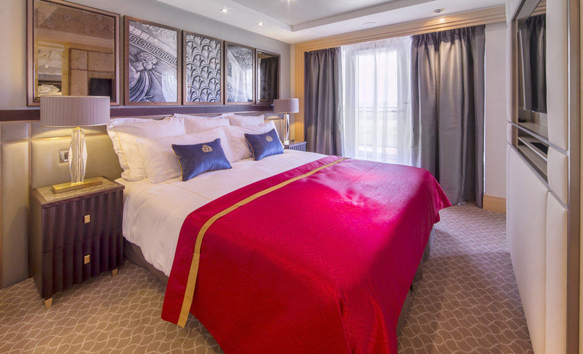 Penthouse suite op de Queen Mary 2