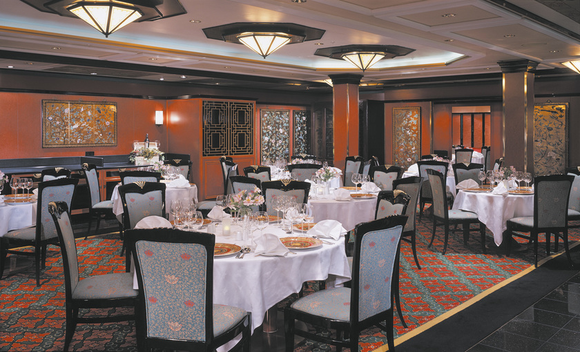 Restaurant le Bistro op de Norwegian Spirit van NCL