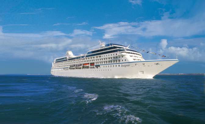 Cruise rederij Oceania Insignia