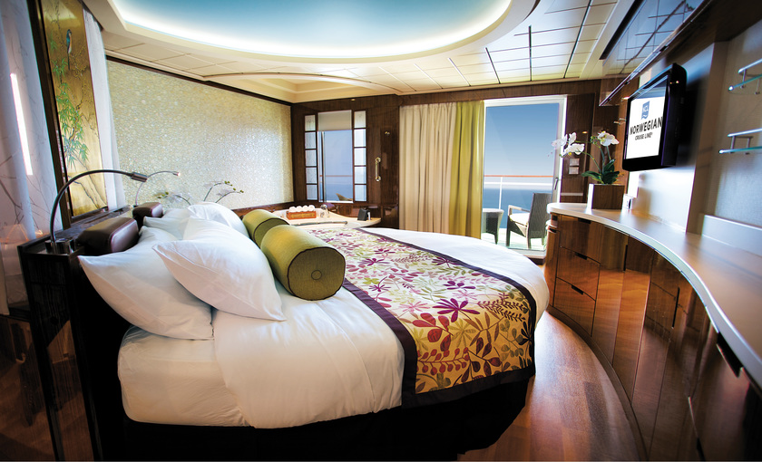 De spasuite op de Norwegian Epic van de NCL