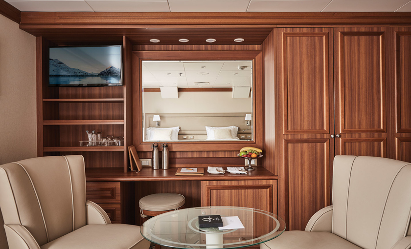 Kamer van Silversea Explorer