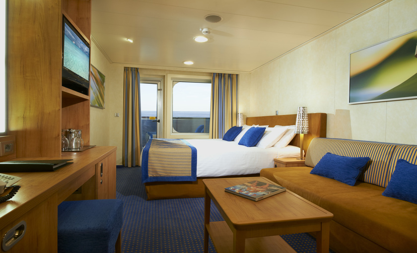 Hut van rederij Carnival schip Carnival Breeze