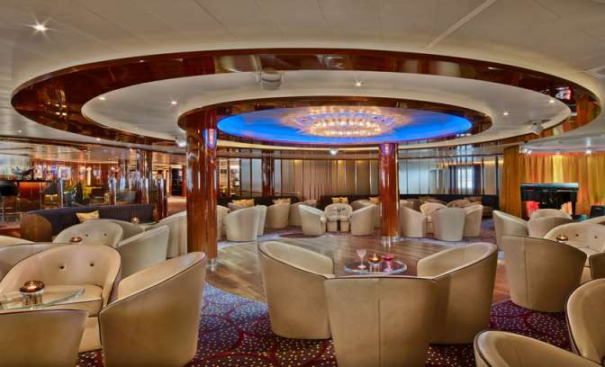 Seabourn Encore de nachtclub
