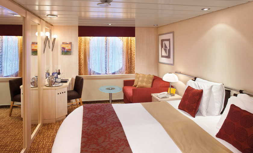 Een buitenhut op de Celebrity Millennium van Celebrity Cruises