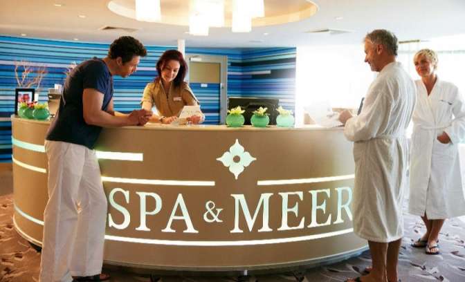 Mein Schiff 2 receptie spa