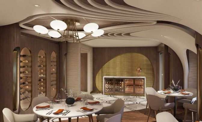 Norwegian Prima the Onda restaurant