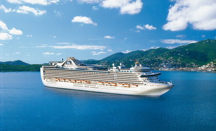 ship tour Crown Princess