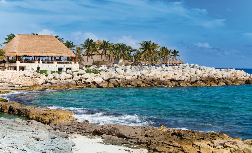 De baai van Cozumel