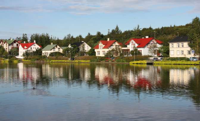 Huisjes in Reykjavik