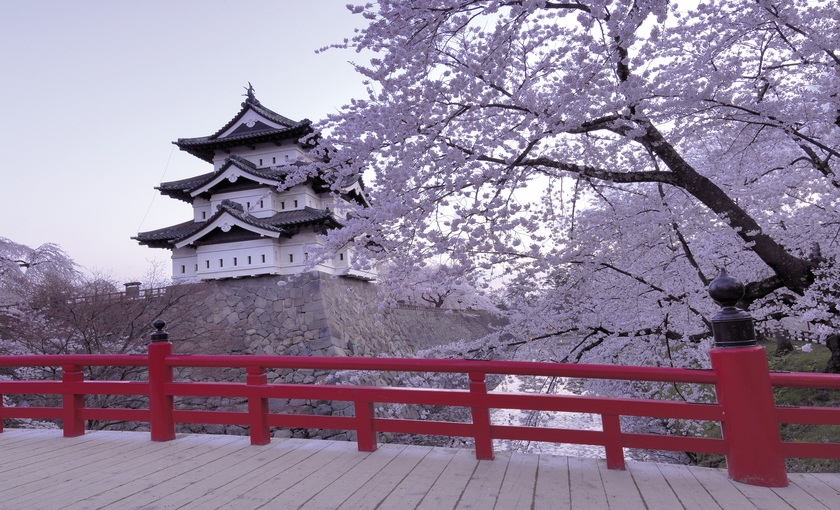 Aomori castle in Hirosaki